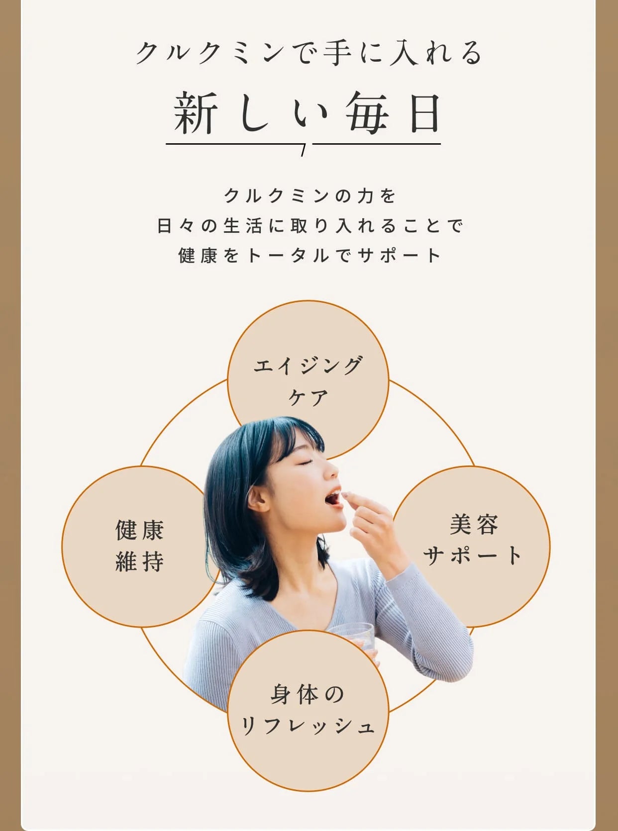 クルクミンで手に入れる新しい毎日